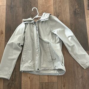 THE NORTH FACE Women’s Venture 2 Waterproof Hooded Rain Jacket grey women small